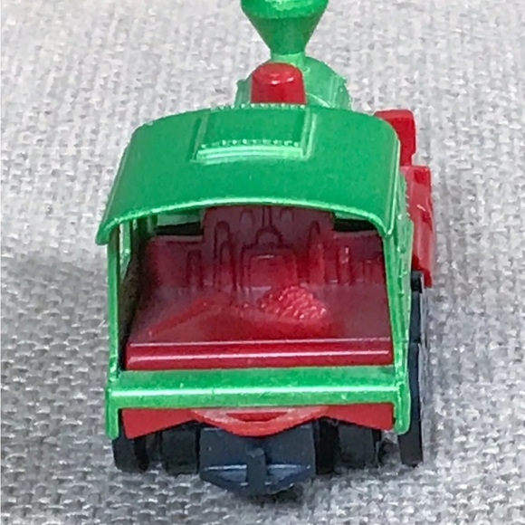 Vintage Majorette Green Red Diecast Locomotive Train Toy Made In France - Picture 4 of 7